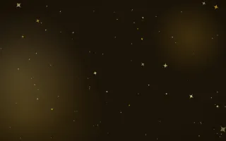 Royal Gold Glitterfall II — dark black, gold and yellow sparkle background, variation II