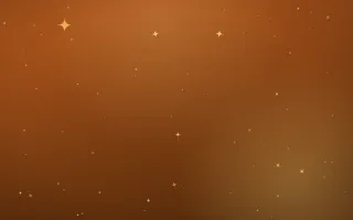 Saffron Fire Dust III — dark brown and yellow sparkle background, variation III