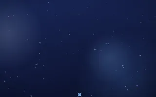 Sapphire Glint II — dark blue sparkle background, variation II