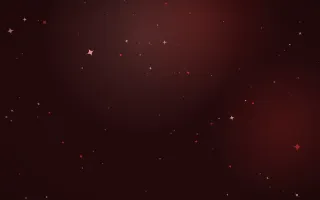 Signal Red Glitterfall — dark black and red sparkle background