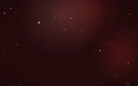 Signal Red Glitterfall — dark black and red sparkle background