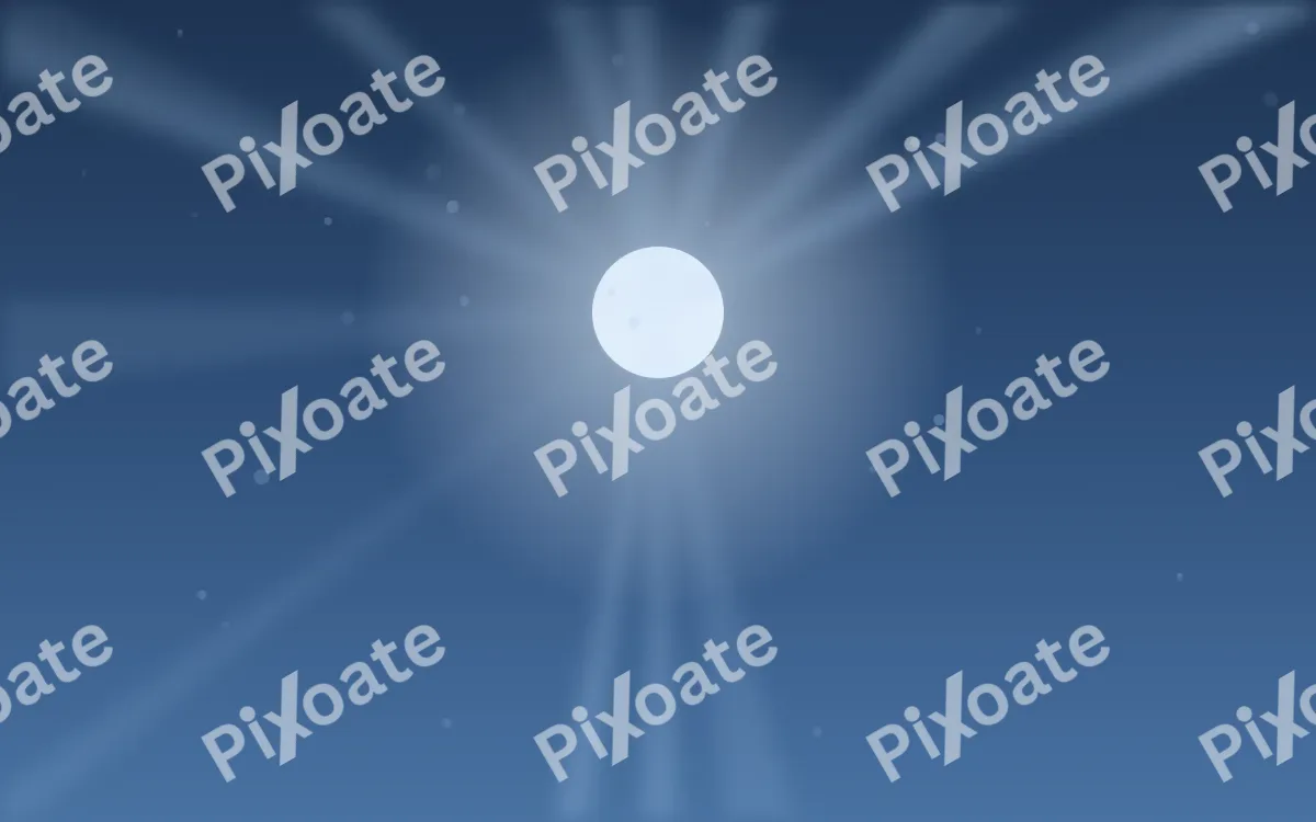 Blue Benediction — dark blue spiritual background