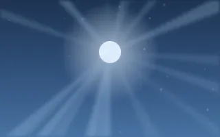 Blue Benediction II — dark blue spiritual background, variation II