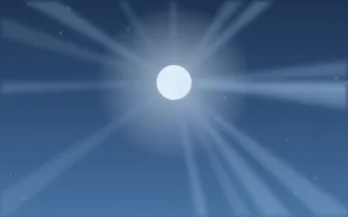 Blue Benediction III — dark blue spiritual background, variation III