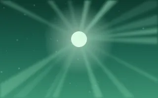 Emerald Blessing — dark green spiritual background