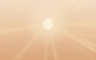 First Prayer III — light beige and orange spiritual background, variation III