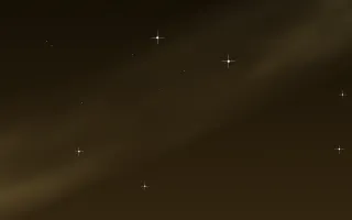 Gold Firmament II — dark black, brown and yellow spiritual background, variation II
