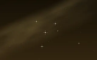 Gold Firmament III — dark black, brown and yellow spiritual background, variation III