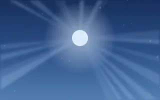 Guardian Blue — dark blue spiritual background