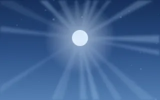 Guardian Blue II — dark blue spiritual background, variation II