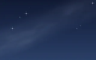 Heaven's Veil II — dark blue spiritual background, variation II