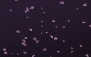 Dusk Lotus — dark pink and purple spiritual background