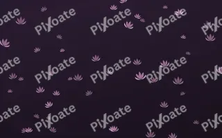 Dusk Lotus II — dark pink and purple spiritual background, variation II