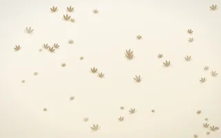 Ivory Lotus II — light orange, beige and white spiritual background, variation II