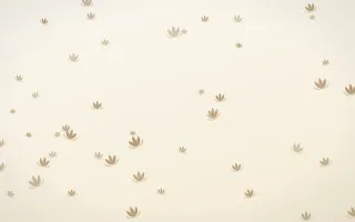 Ivory Lotus III — light orange, beige and white spiritual background, variation III