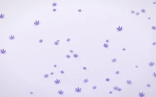 Royal Lotus II — light purple and white spiritual background, variation II