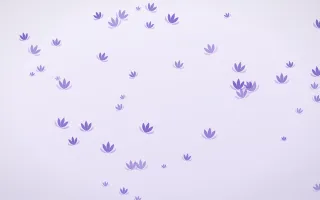 Royal Lotus III — light purple and white spiritual background, variation III