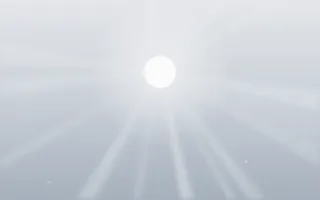 Silver Grace III — light white and blue spiritual background, variation III