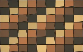 Autumn Glow Stained Glass III — colourful orange, brown and grey stained-glass background, variation III