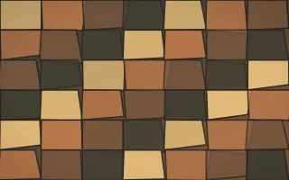 Autumn Glow Stained Glass V — colourful orange, brown and grey stained-glass background, variation V