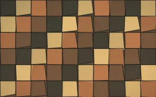 Autumn Glow Stained Glass VIII — colourful orange, brown and grey stained-glass background, variation VIII