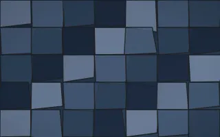Blue Hour Stained Glass — dark blue stained-glass background
