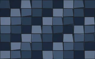 Blue Hour Stained Glass III — dark blue stained-glass background, variation III