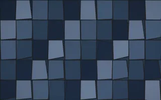 Blue Hour Stained Glass IV — dark blue stained-glass background, variation IV