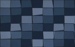 Blue Hour Stained Glass V — dark blue stained-glass background, variation V