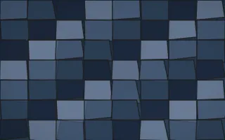 Blue Hour Stained Glass VI — dark blue stained-glass background, variation VI