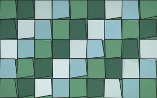 Clear Day Stained Glass VII — light blue and green stained-glass background, variation VII