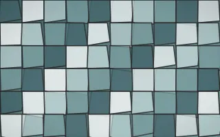 Coastal Mist Stained Glass VIII — light white and teal stained-glass background, variation VIII