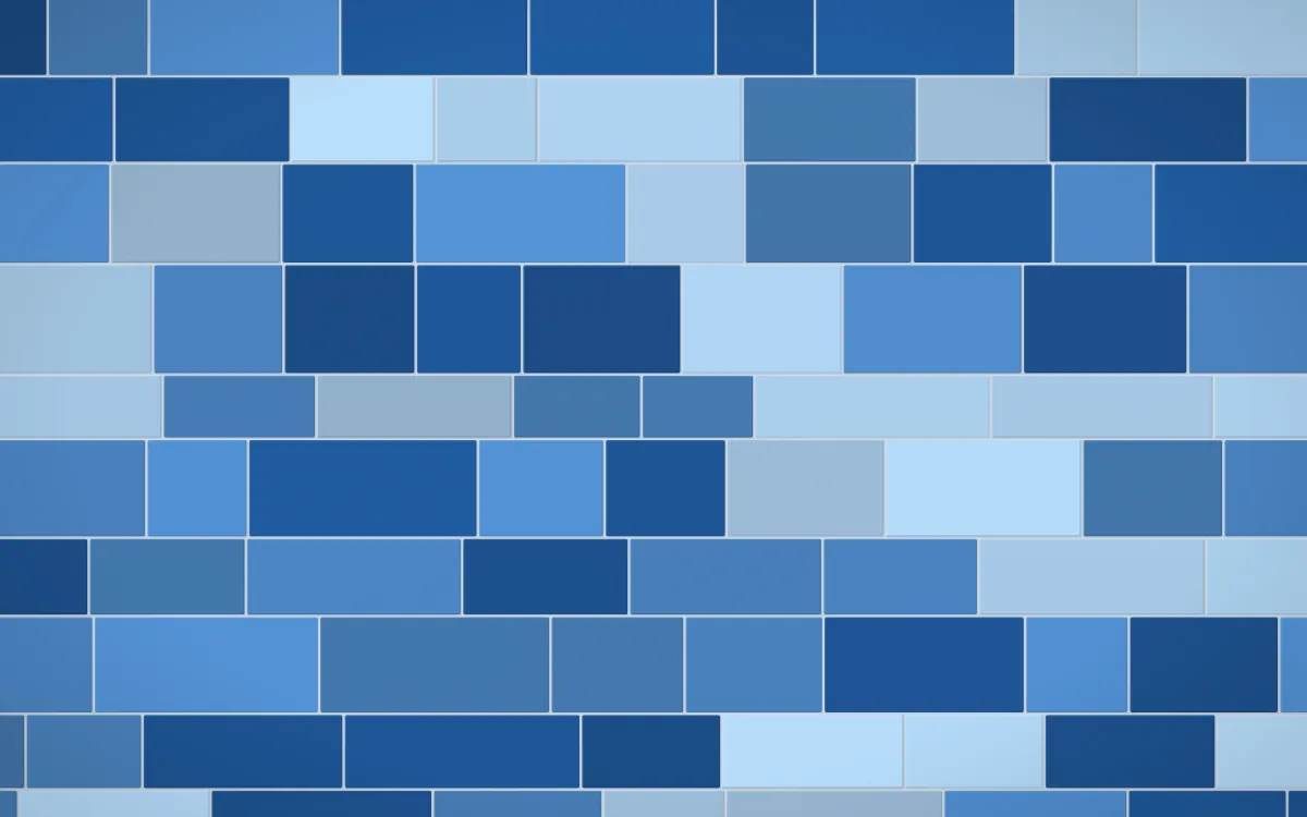 Aegean Noon Stone Wall — dark blue stone wall background