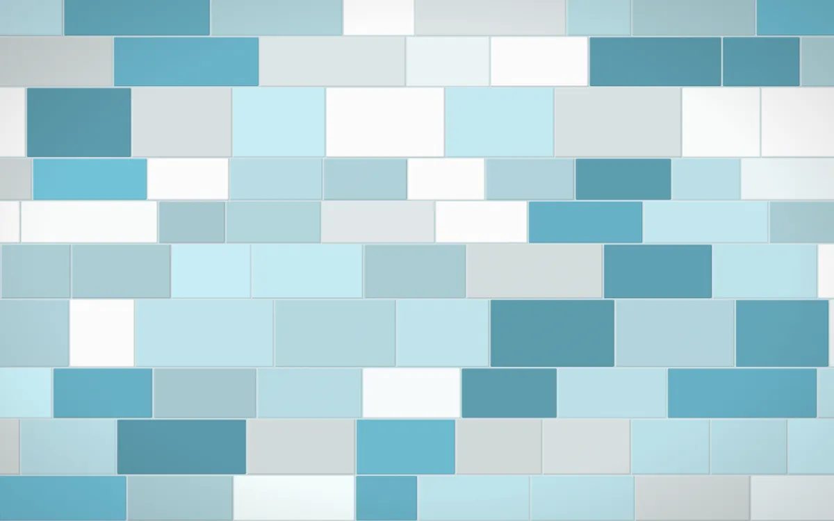 Algarve Sea Stone Wall — light teal and white stone wall background