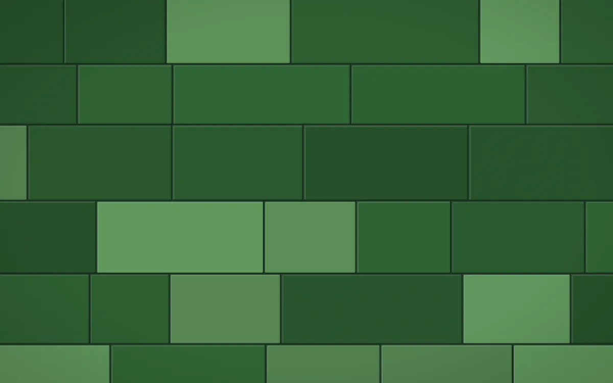 Amazônia Grand Wall — dark green stone wall background