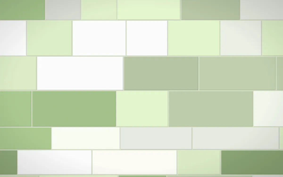 Bamboo Mist Grand Wall — light green and white stone wall background