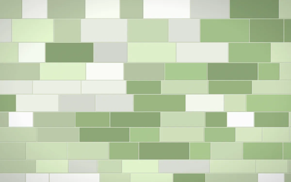 Bamboo Mist Stone Wall — light green and white stone wall background