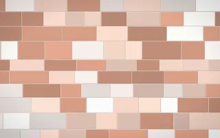 Budapest Rose Stone Wall — light orange, white and beige stone wall background
