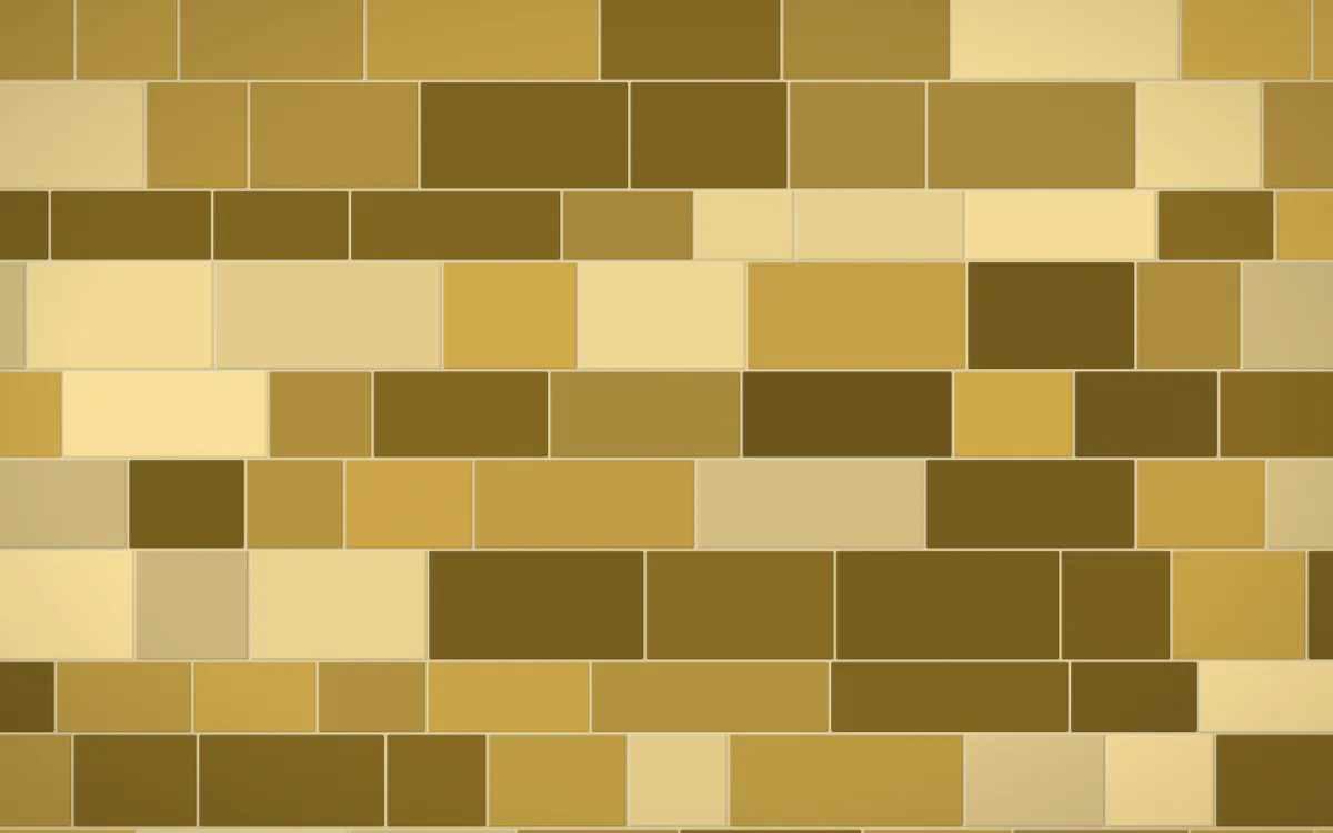 Cairo Gold Stone Wall — dark gold, brown and beige stone wall background