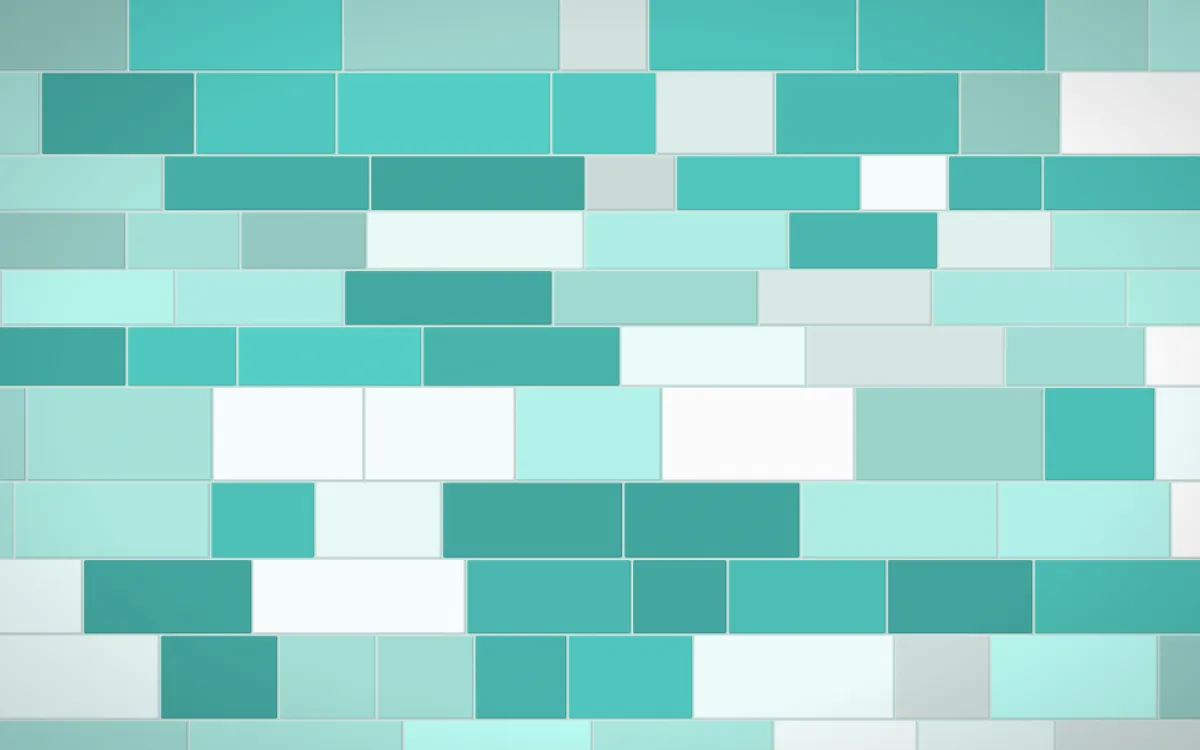 Cancún Surf Stone Wall — light teal stone wall background