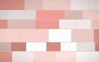 Damascus Rose Grand Wall — light red and white stone wall background