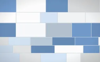 Delft Blue Grand Wall — light blue and white stone wall background