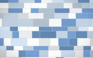 Delft Blue Stone Wall — light blue and white stone wall background