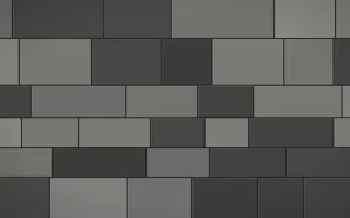 Edo Charcoal Grand Wall — dark grey stone wall background