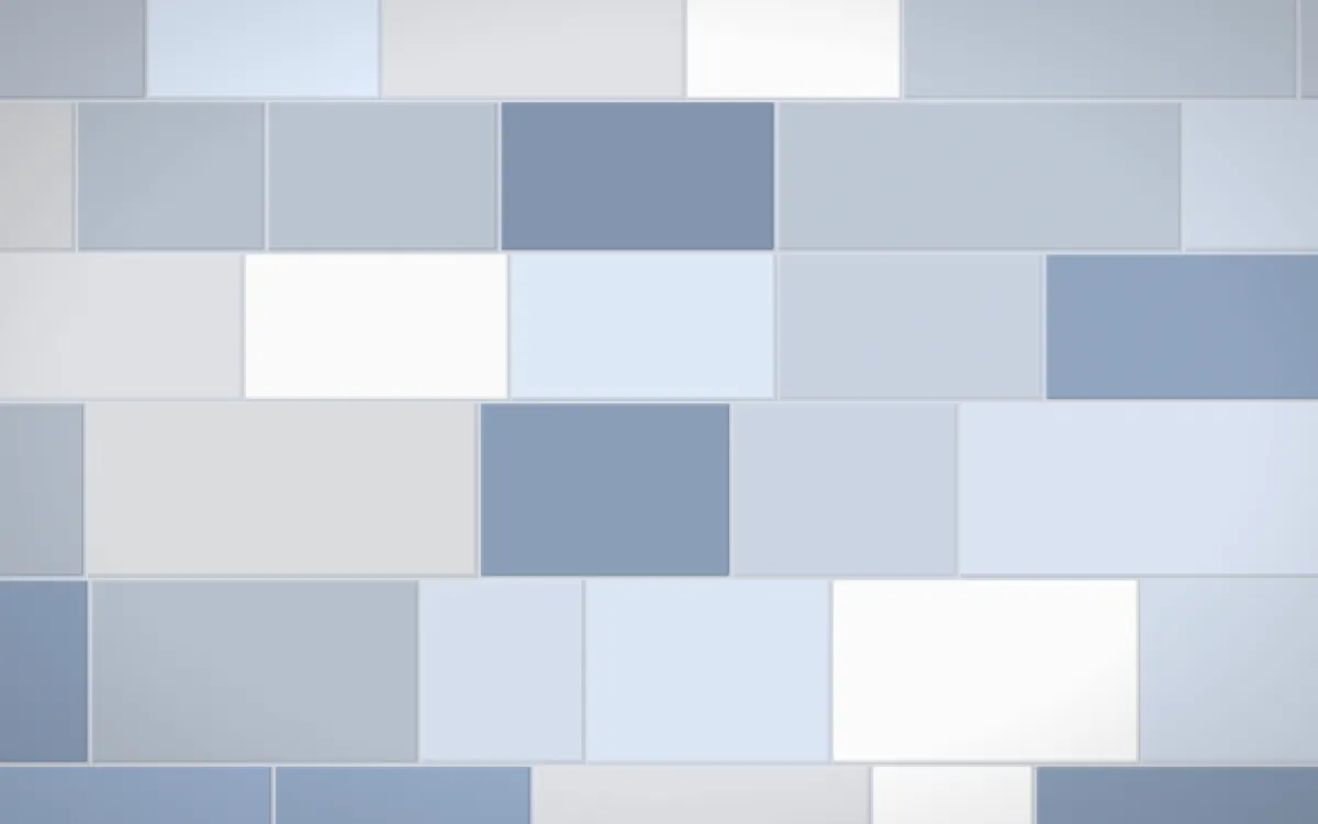 Fuji Mist Grand Wall — light blue and white stone wall background