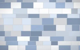 Fuji Mist Stone Wall — light blue and white stone wall background