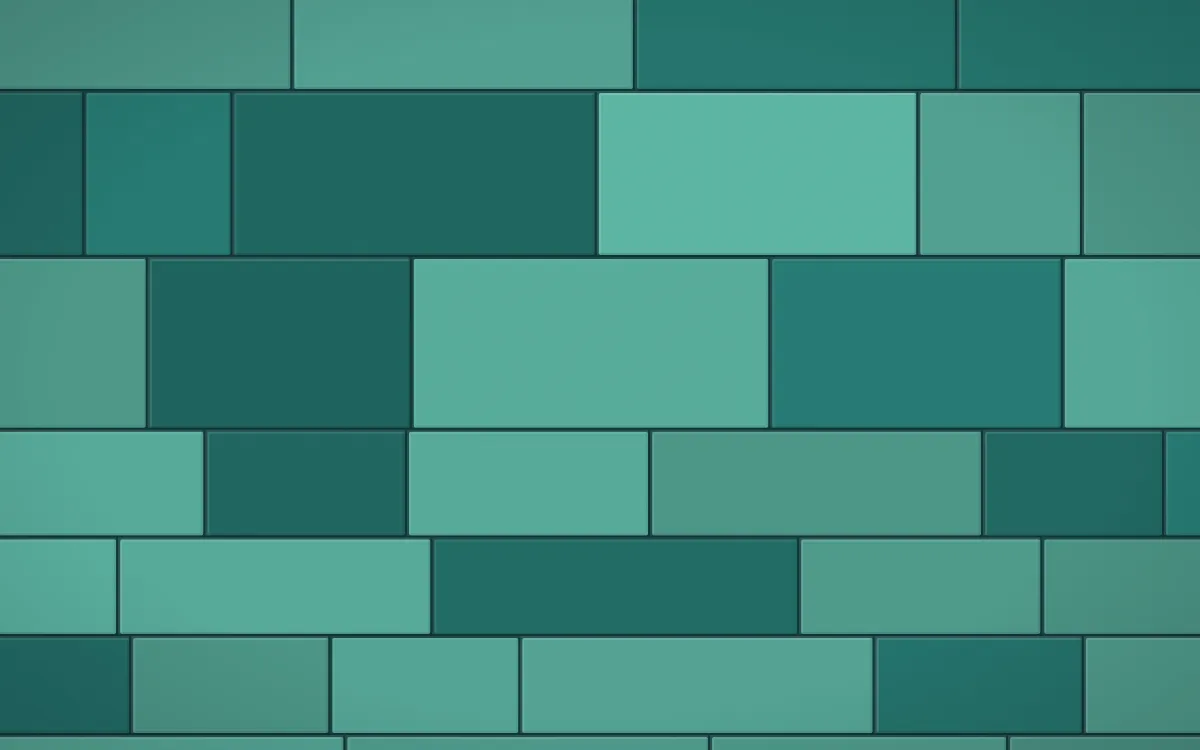 Ha Long Jade Grand Wall — colourful teal stone wall background