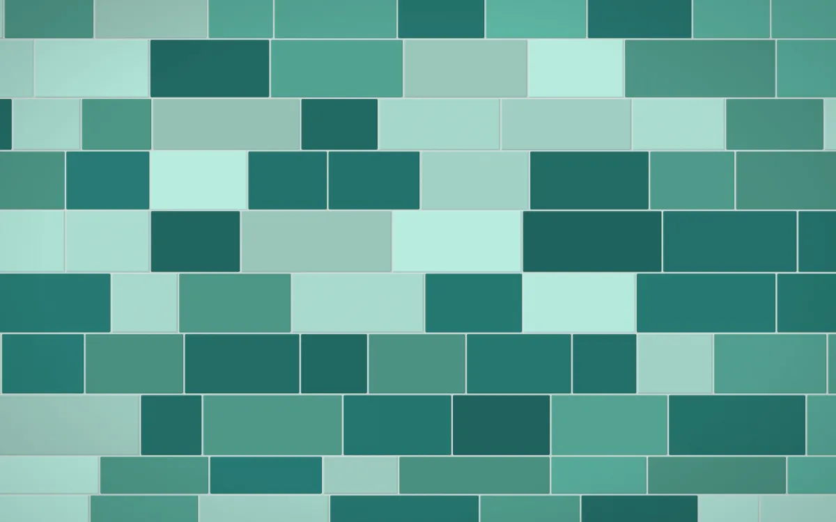 Ha Long Jade Stone Wall — colourful teal and green stone wall background