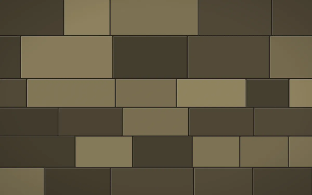 Highland Peat Grand Wall — dark yellow, brown and grey stone wall background