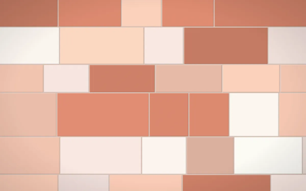 Jaipur Rose Grand Wall — light orange and beige stone wall background